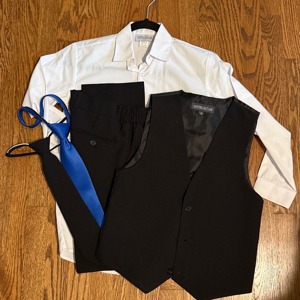 Black Formal Suit Set